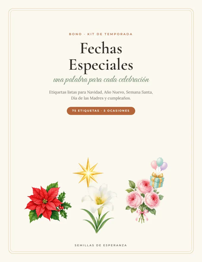 Kit de fechas especiales